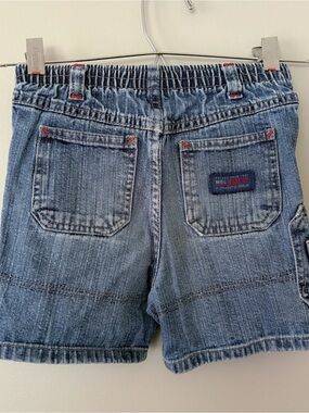Kids Denim Shorts in Light Blue - Elastic Waistband